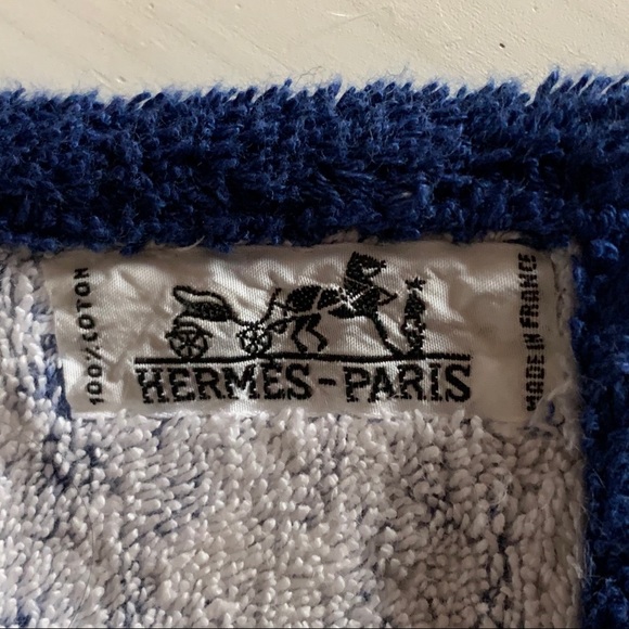 Vintage Hermès Large Towel Equestrian/Horses Motif - Picture 12 of 16